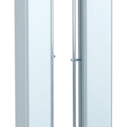 Tennisnetzpfosten Court Royal<br>TP 80 Alu eloxiert